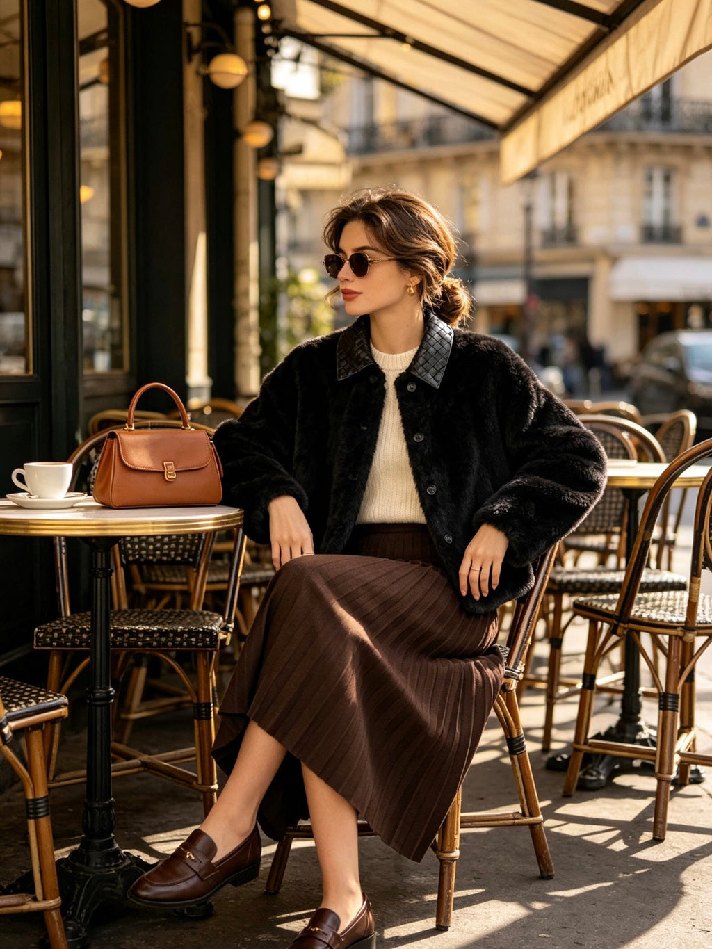 Bottega Veneta Plush Fur Jacket - IMG_3934.jpeg