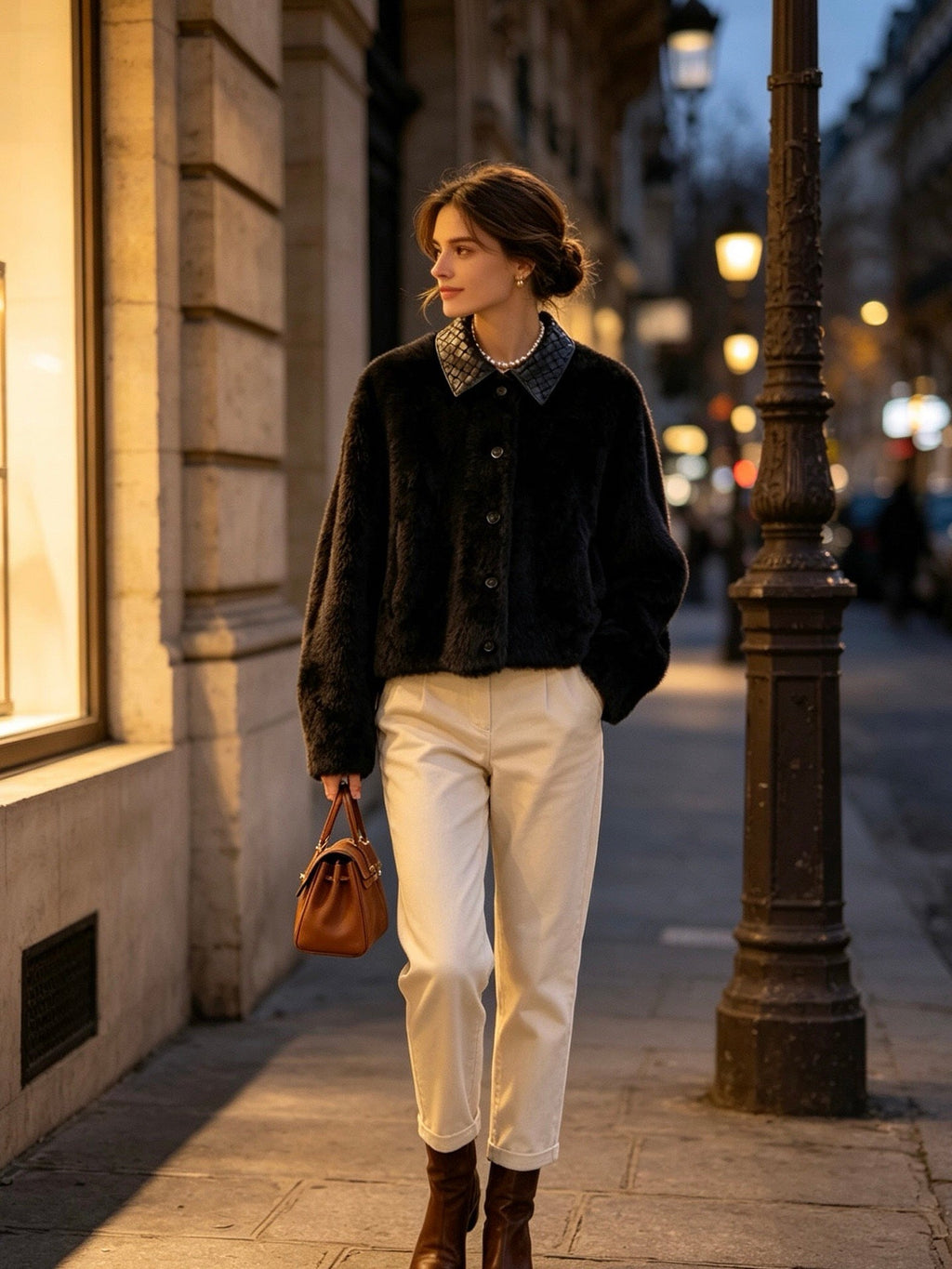 Bottega Veneta Plush Fur Jacket - IMG_3936.jpeg