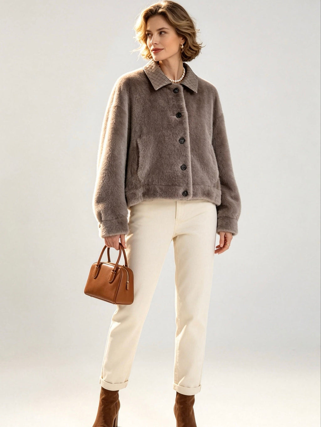 Bottega Veneta Plush Fur Jacket - IMG_3945.jpeg