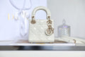 Christian Dior MICRO LADY DIOR BAG PATENT WHITE