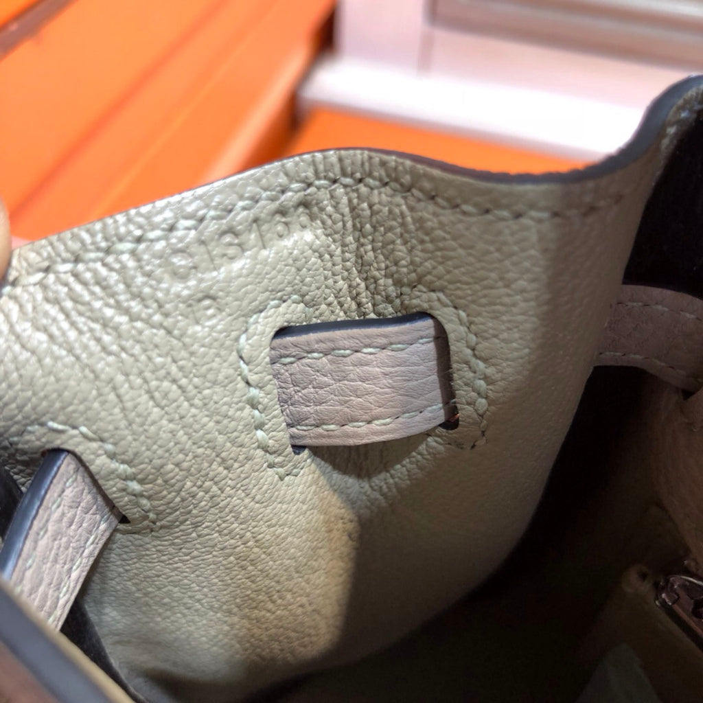 Hermès S2 Trench Kelly 25 Epsom Leather Palladium Hardware
