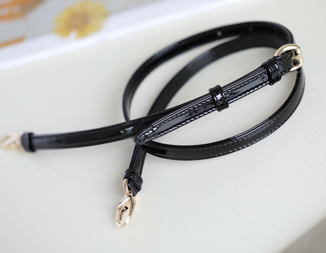 Christian Dior MICRO LADY DIOR BAG PATENT BLACK