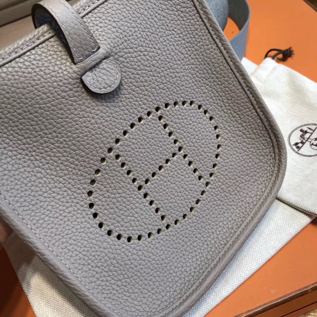 Hermes Etoupe Atoll Evelyne 33 bag
