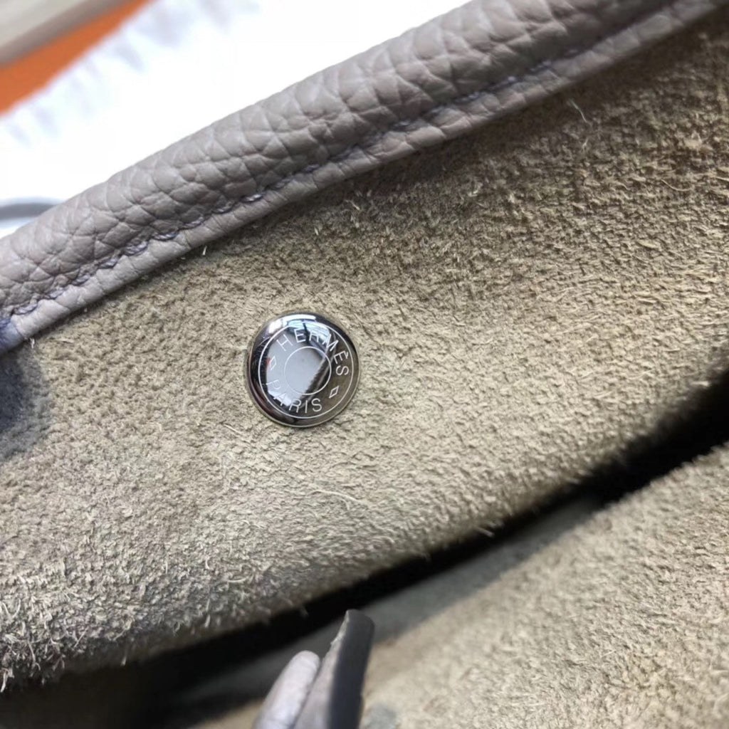 Hermes Etoupe Atoll Evelyne 33 bag