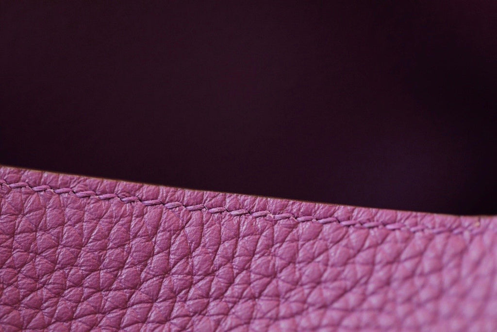 Hermes Lindy 30 P9 Anemone Togo Gold Hardware