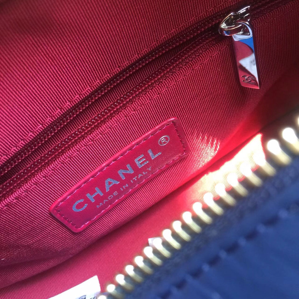 Chanel's Gabrielle Small Hobo Bag Black/Blue