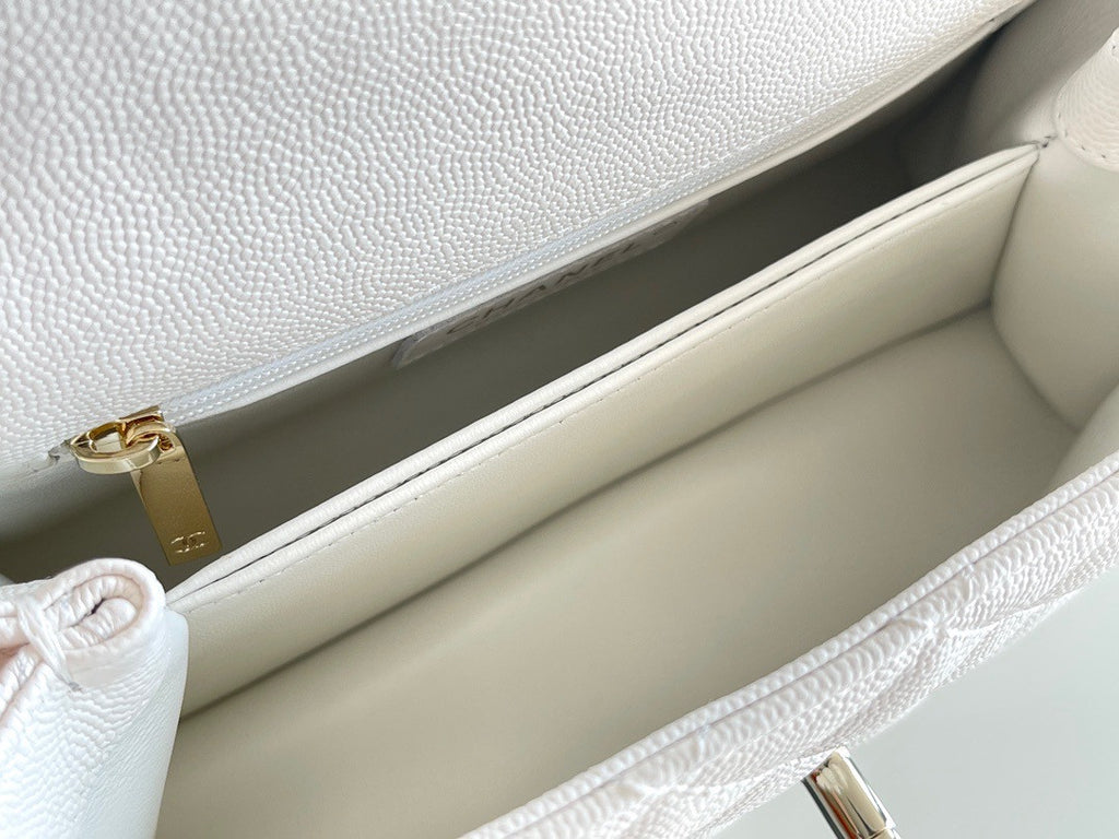 Chanel Small COCO HANDLE LEATHER HANDBAG
