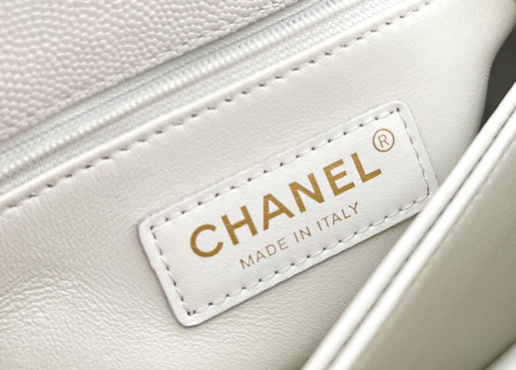 Chanel Small COCO HANDLE LEATHER HANDBAG