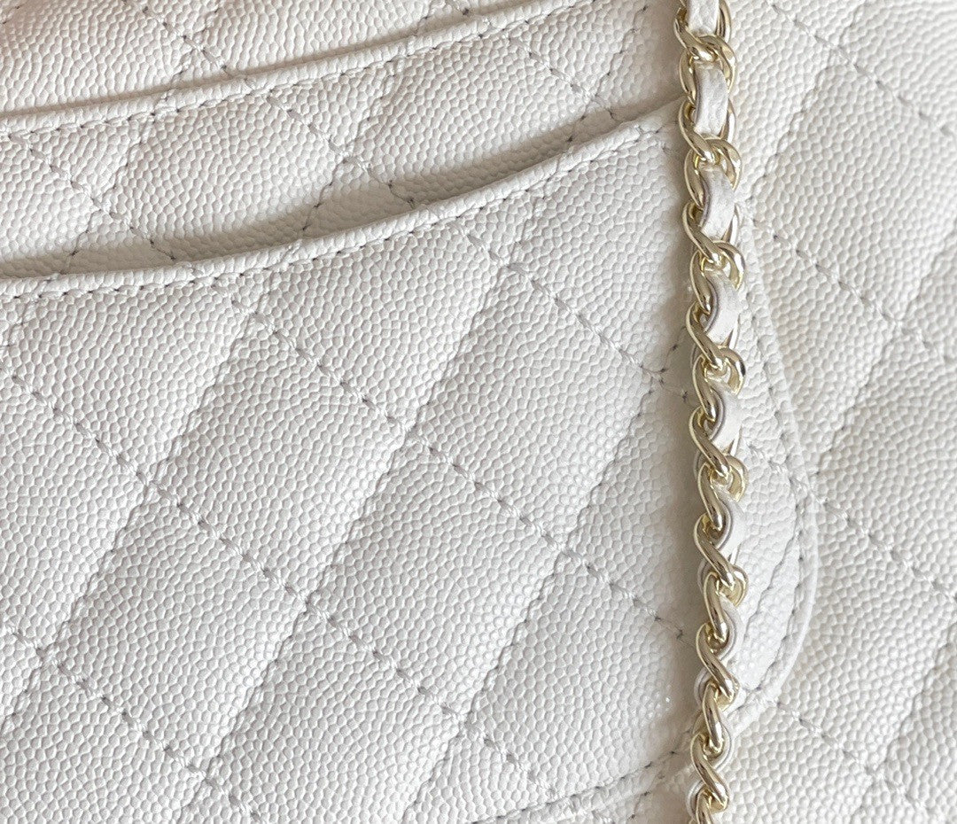 Chanel Small COCO HANDLE LEATHER HANDBAG