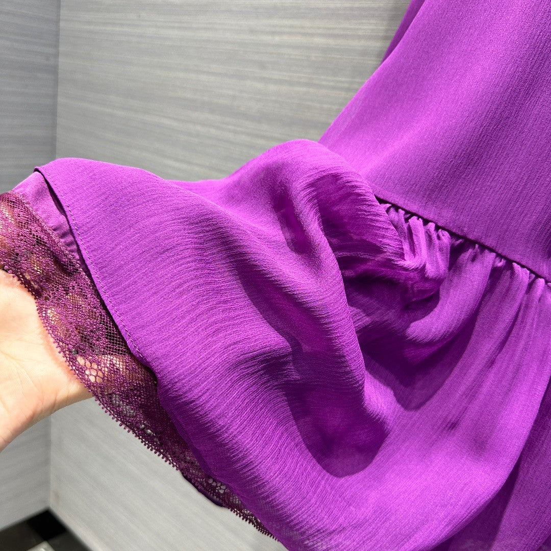 Gucci Silk chiffon dress
