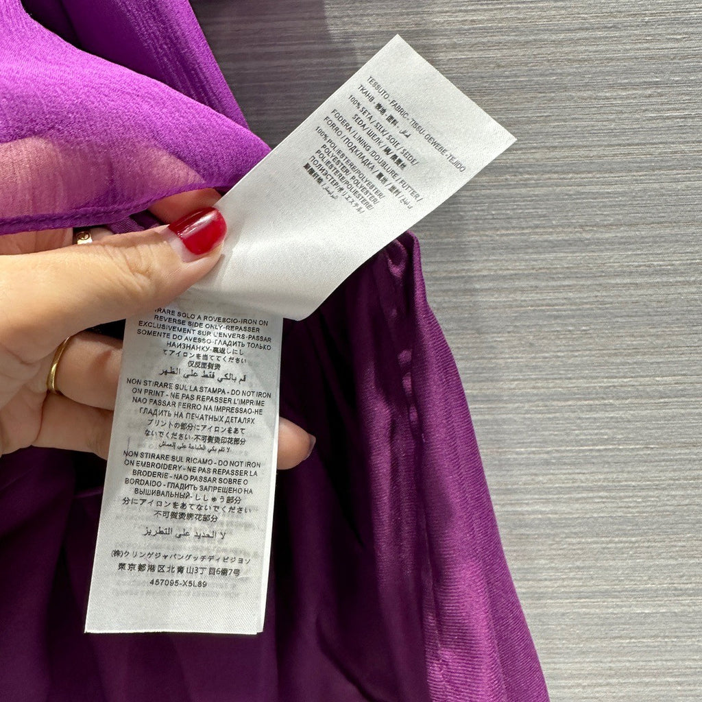 Gucci Silk chiffon dress