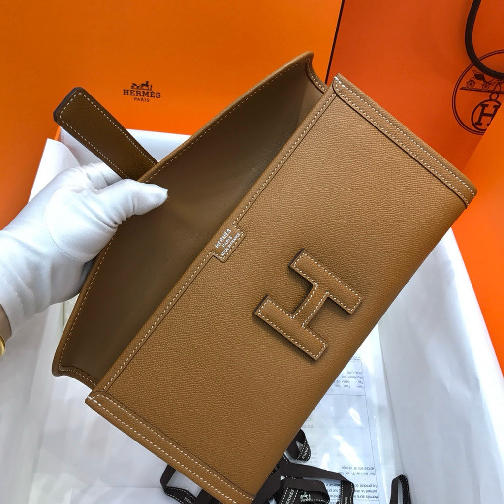 HERMÈS JIGE ELAN 29 GOLD EPSOM