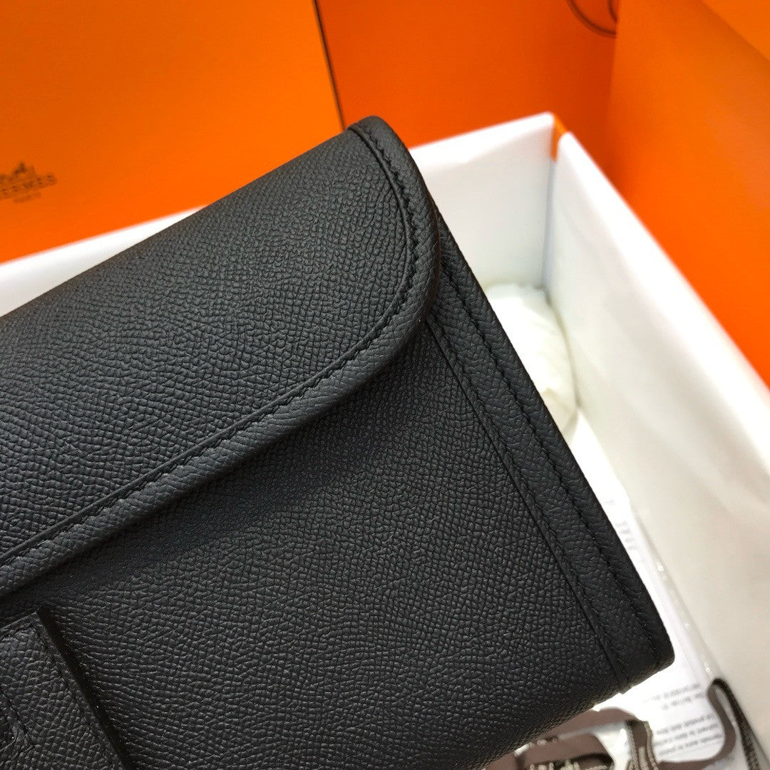 HERMÈS JIGE ELAN 29 EPSOM BLACK