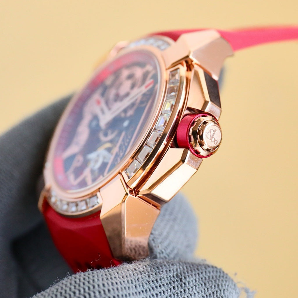 Jacob & Co. V2 CR7 Epic X EX120.10.AD.AA.A Heart of CR7 Stainless Steel Limited Edition (2024) Red JACOB&CO