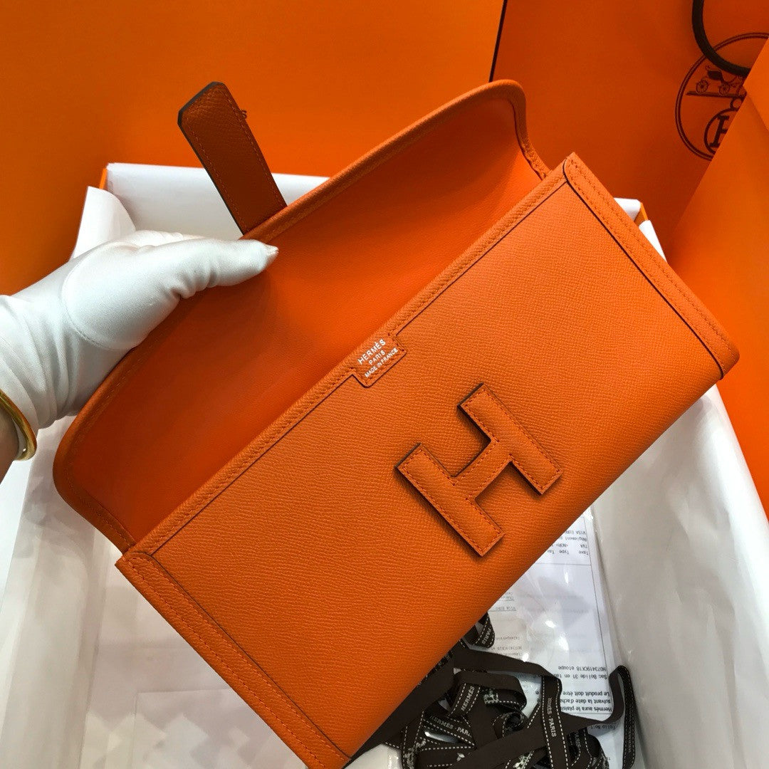 HERMÈS JIGE ELAN 29 EPSOM ORANGE