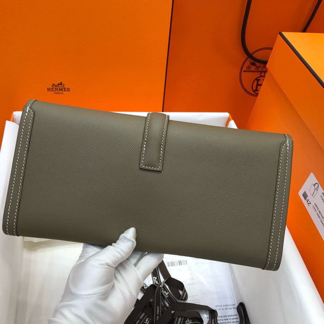 HERMÈS JIGE ELAN 29 EPSOM ETOUPE