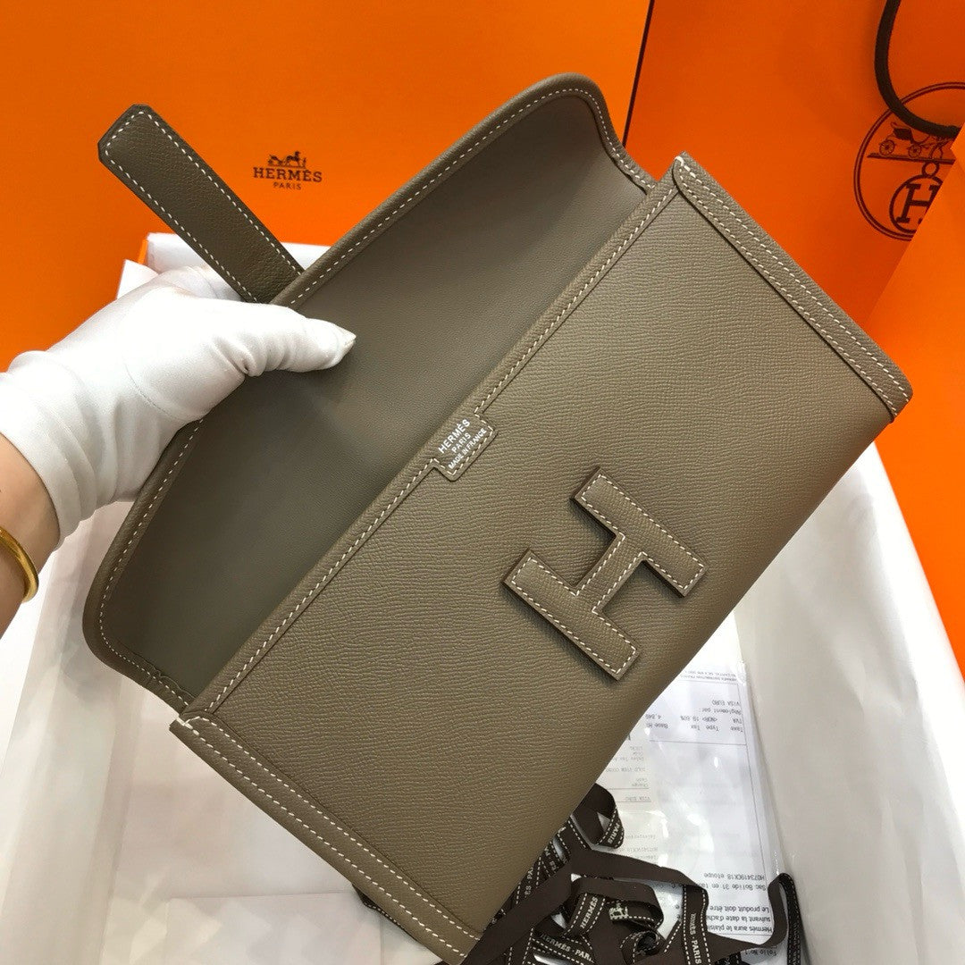 HERMÈS JIGE ELAN 29 EPSOM ETOUPE