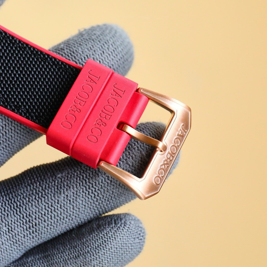 Jacob & Co. V2 CR7 Epic X EX120.10.AD.AA.A Heart of CR7 Stainless Steel Limited Edition (2024) Red JACOB&CO