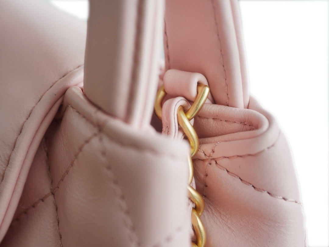 Chanel Kelly Mini Shopping Bag Pink