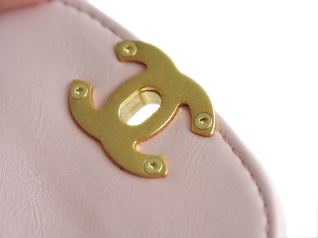 Chanel Kelly Mini Shopping Bag Pink