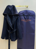 Louis Vuitton HOODED WRAP COAT