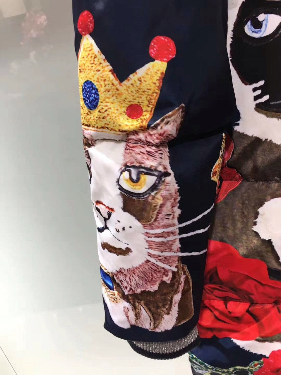 Dolce & Gabbana Feather coat FW2018 Runway edition two
