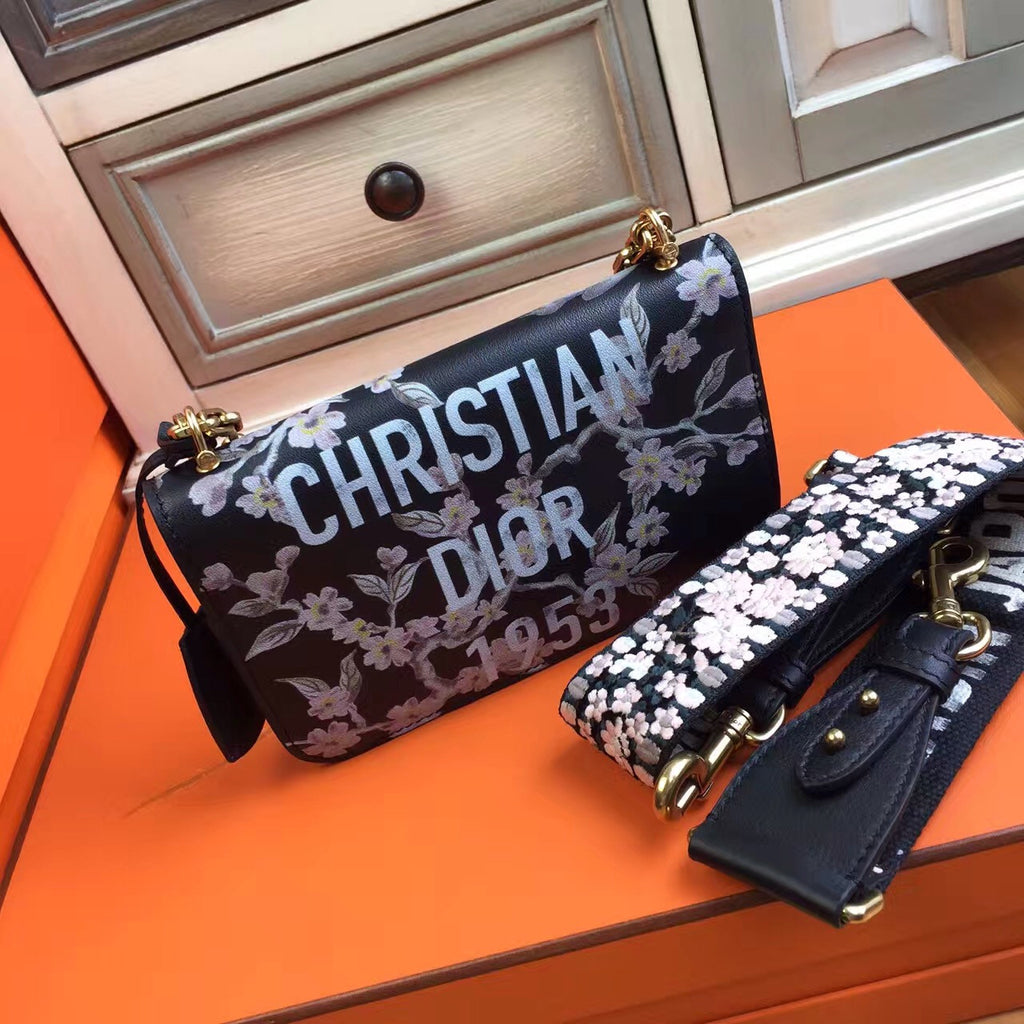 Christian Dior  "DIORADDICT" FLAP BAG Jardin Japonais Limited Edition
