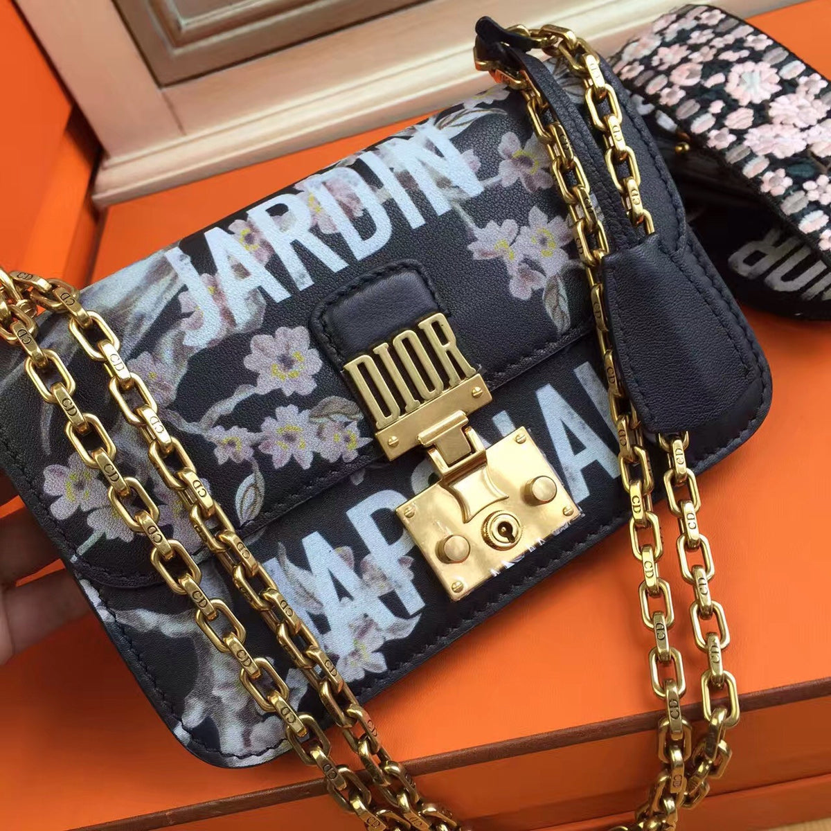 Christian Dior  "DIORADDICT" FLAP BAG Jardin Japonais Limited Edition