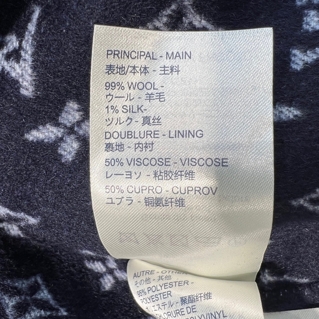 Louis Vuitton HOODED WRAP COAT