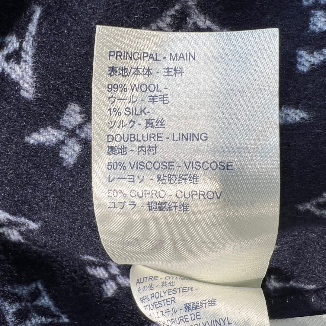 Louis Vuitton HOODED WRAP COAT