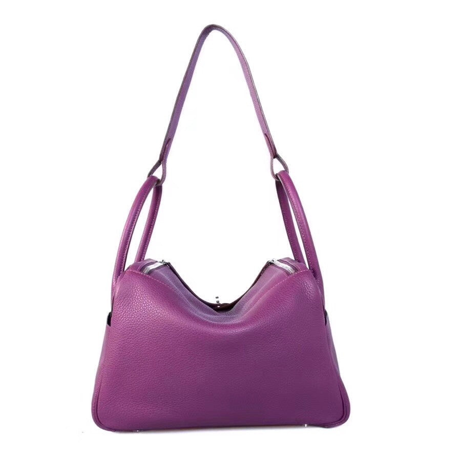 Hermes P9 Anemone  Lindy 30 Togo Palladium Hardware