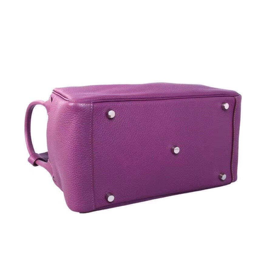 Hermes P9 Anemone  Lindy 30 Togo Palladium Hardware