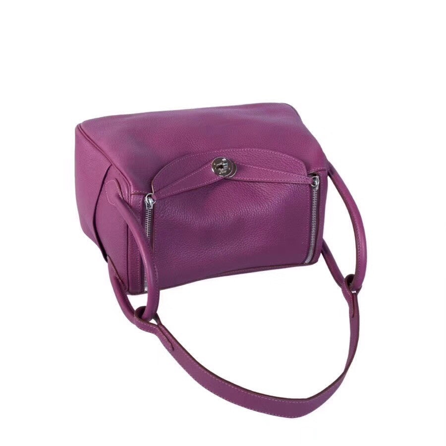 Hermes P9 Anemone  Lindy 30 Togo Palladium Hardware