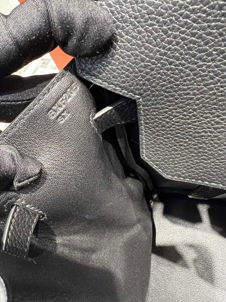 Hermes Black Birkin 40 Togo leather Palladium Hardware