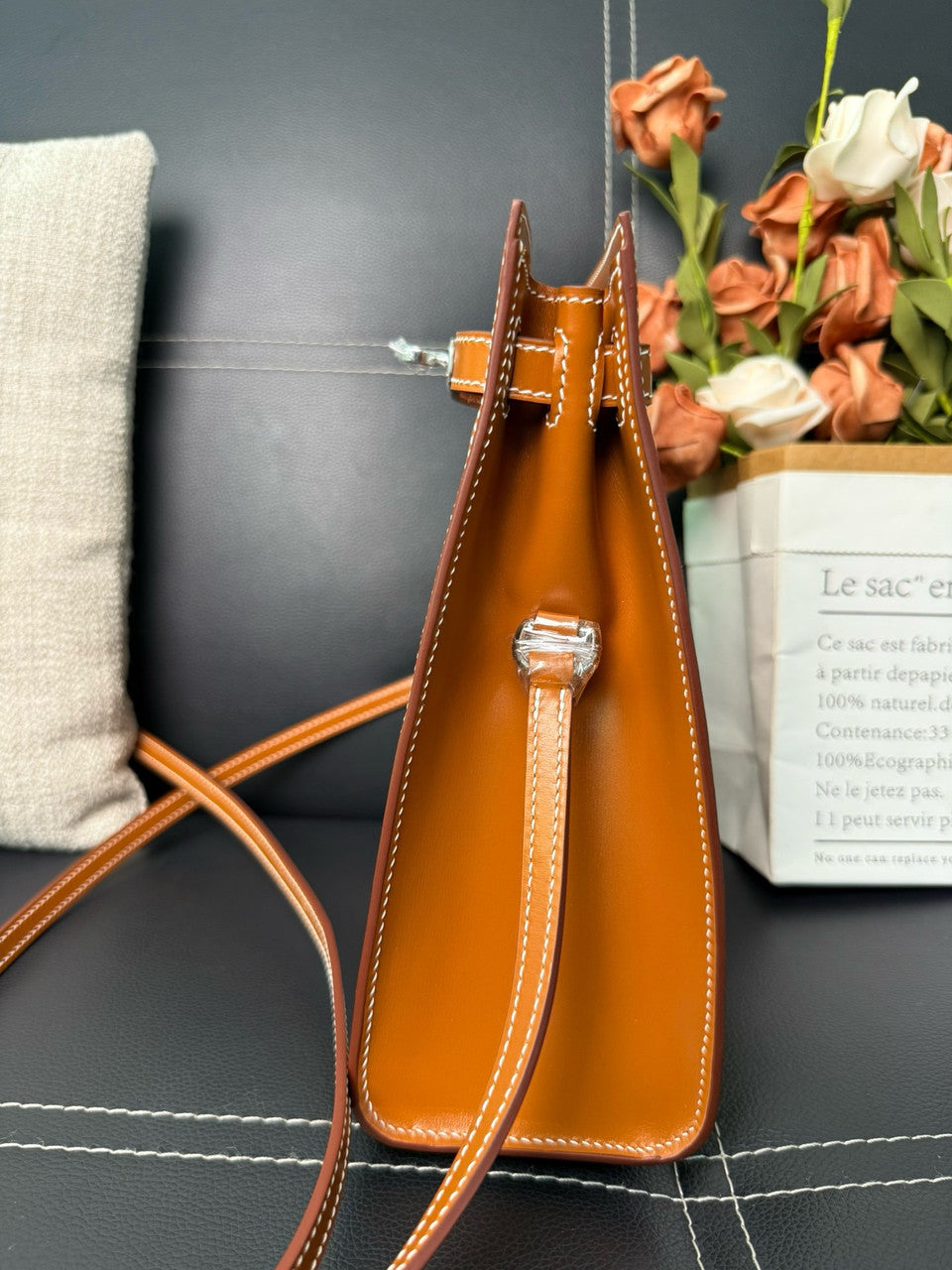 Hermes Kelly Sport Bag Gold Hermes