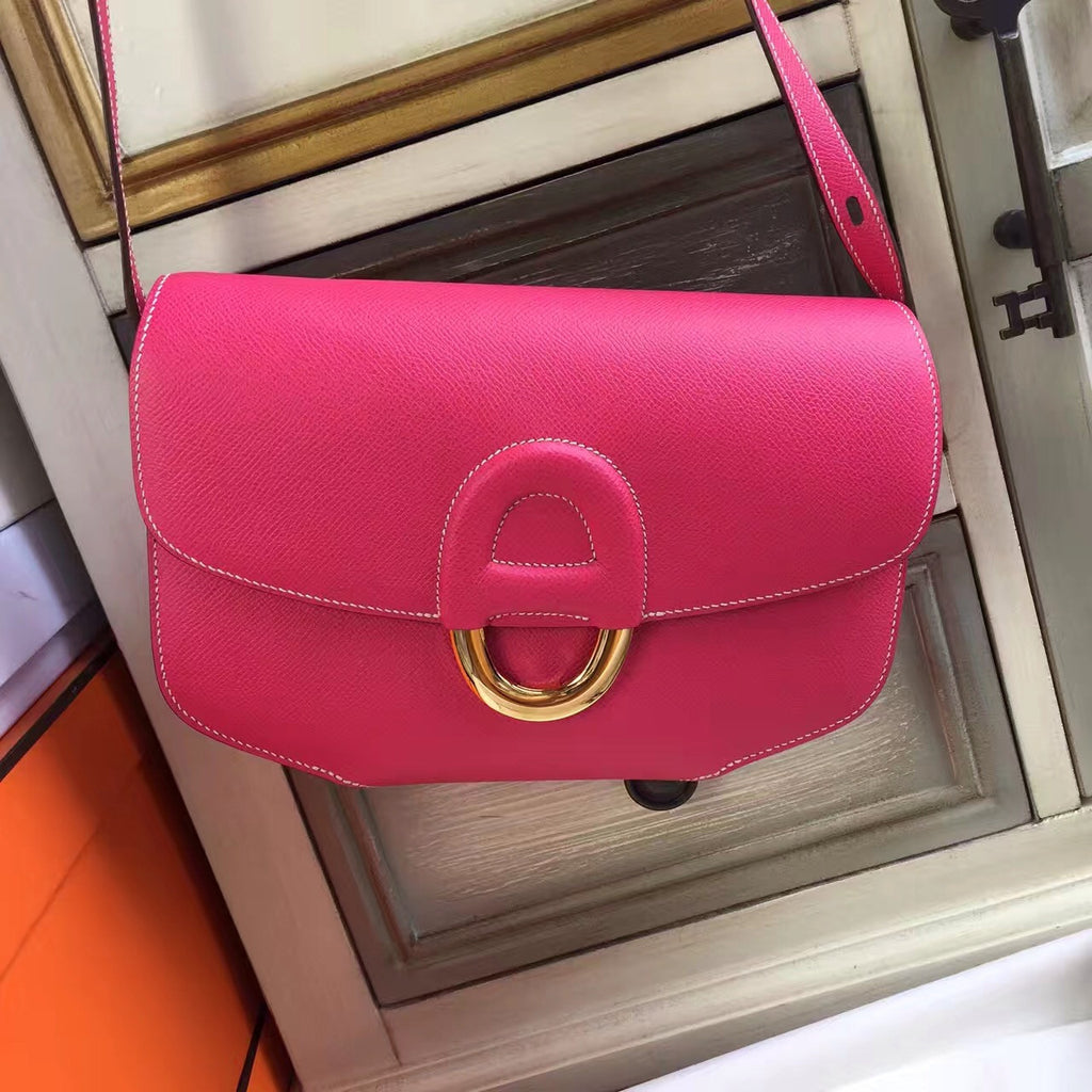 Hermes Cherche-Midi 25 Fuchsia