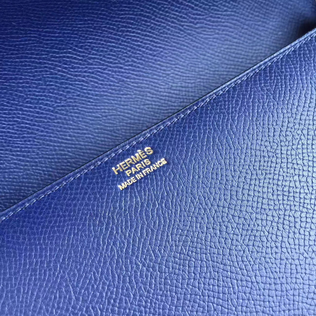 Hermes Cherche-Midi 25 Dark Blue