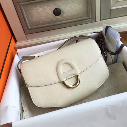 Hermes Cherche-Midi 25 White