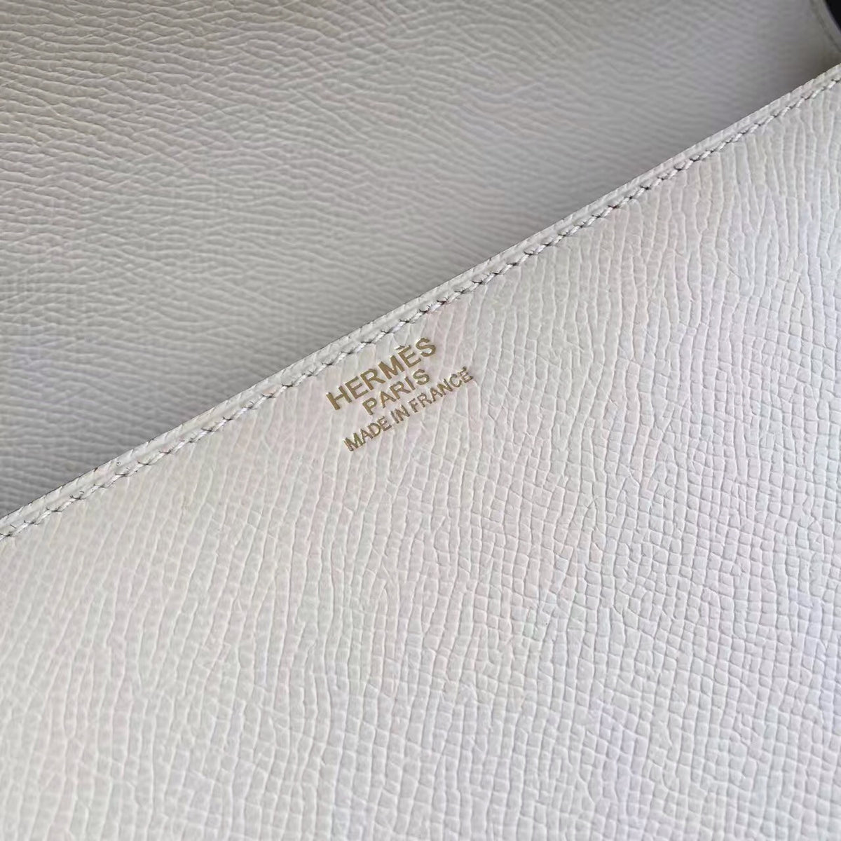 Hermes Cherche-Midi 25 White