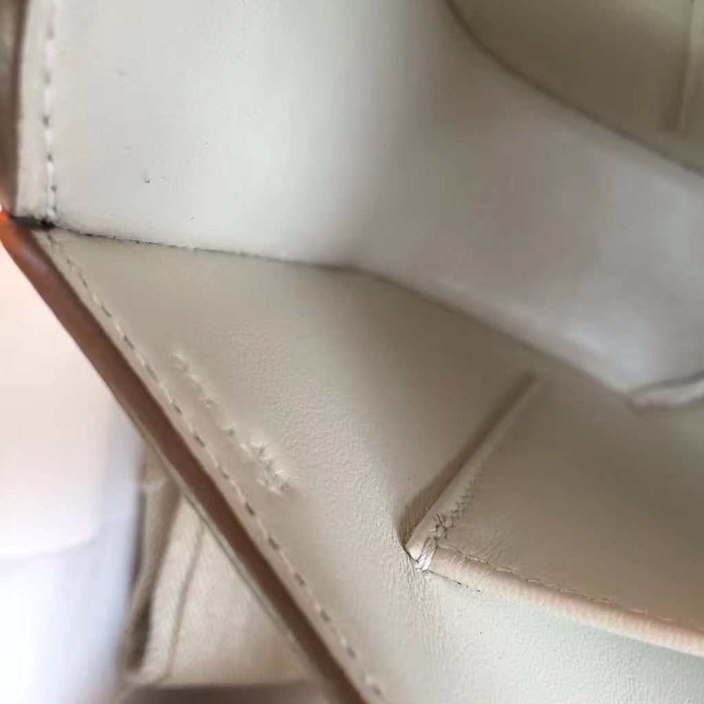 Hermes Cherche-Midi 25 White