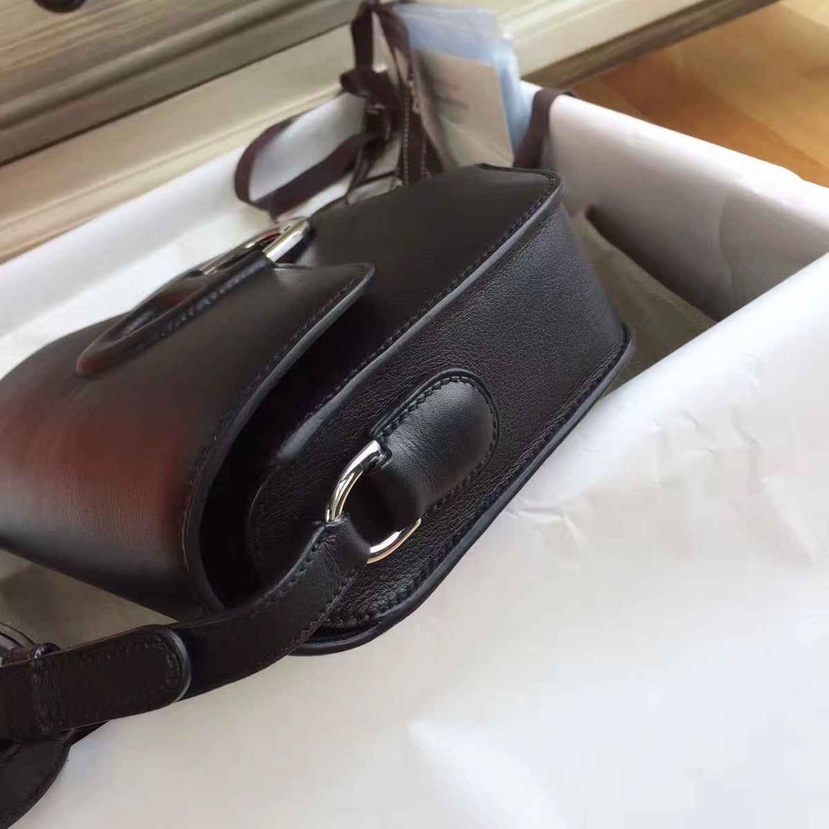 Hermes Cherche-Midi 25 Black