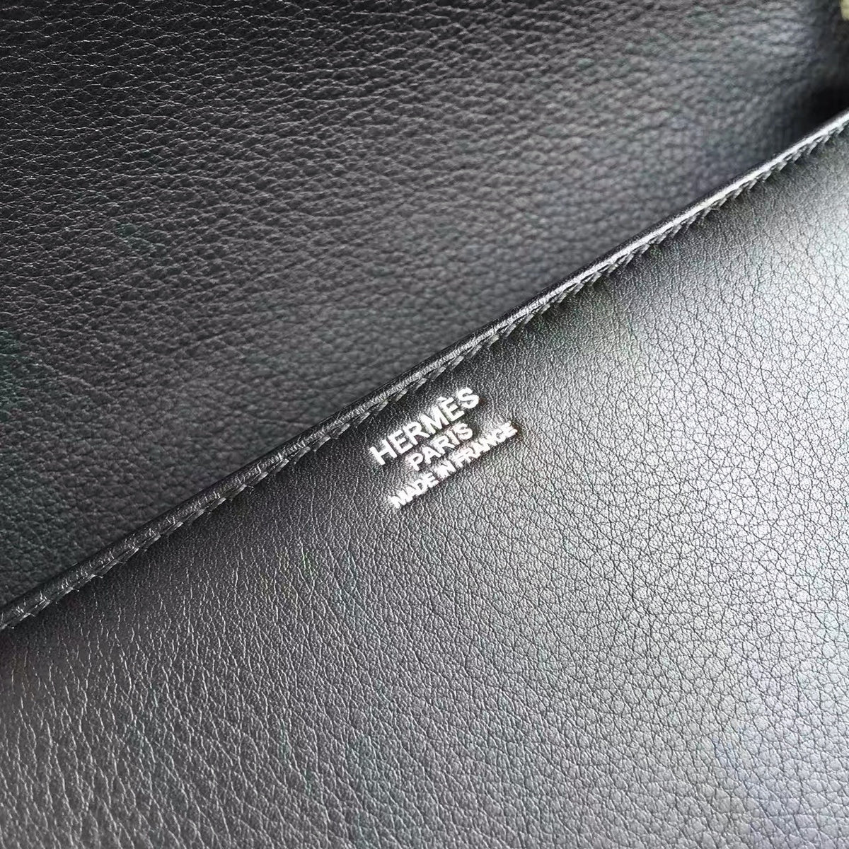 Hermes Cherche-Midi 25 Black
