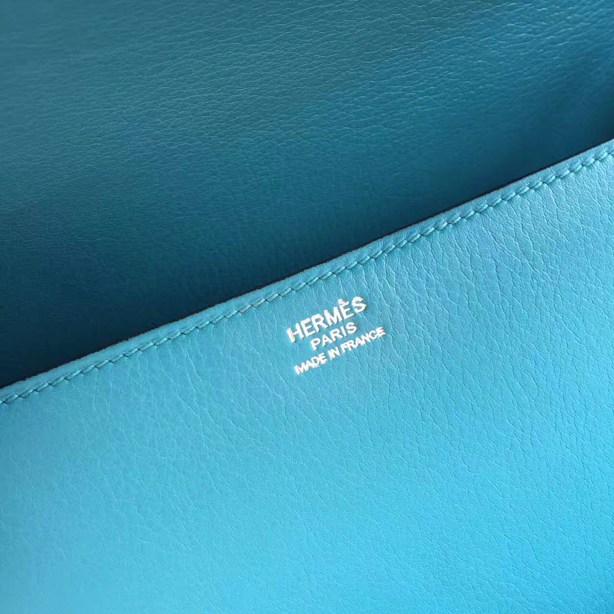 Hermes Cherche-Midi 25 Turquoise