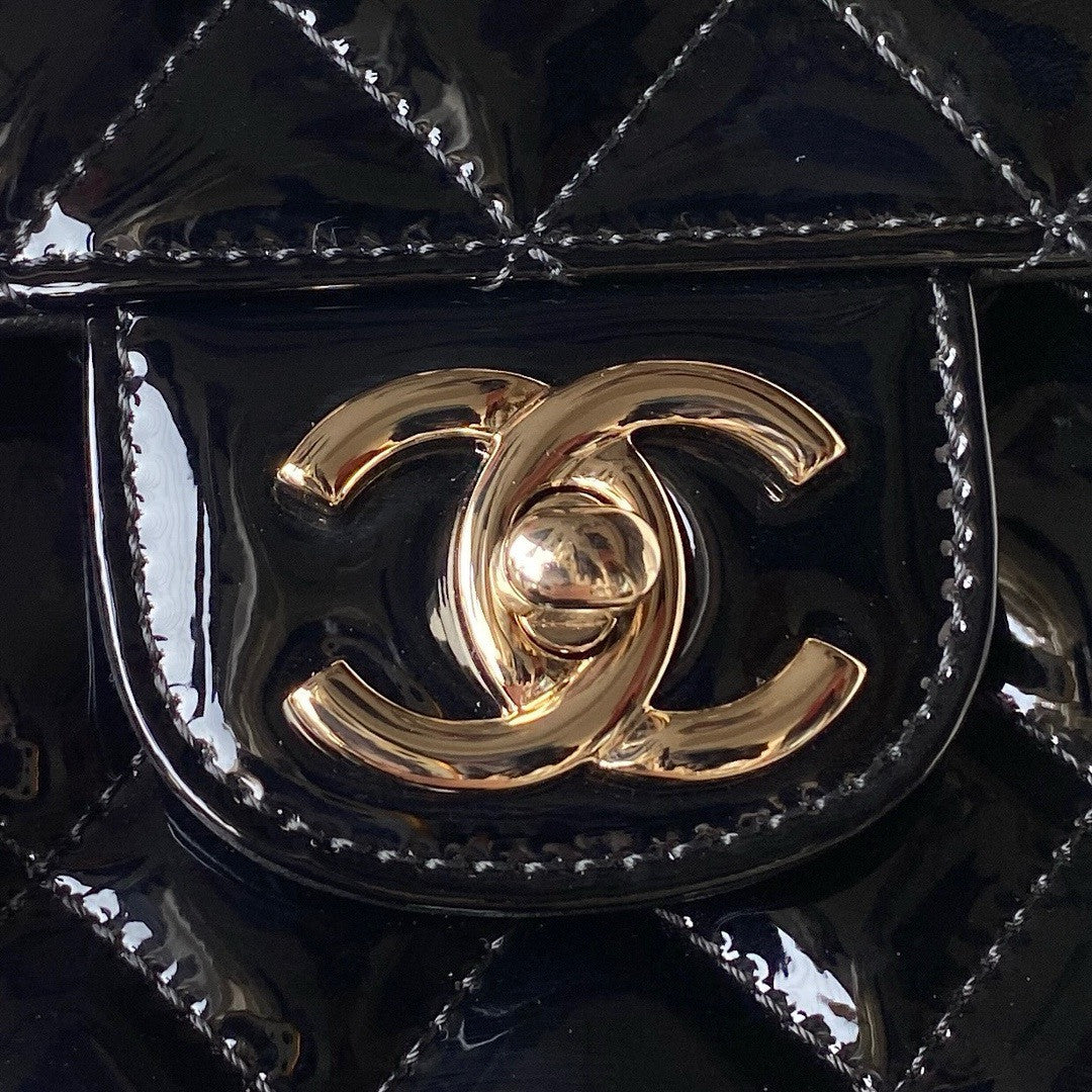 CHANEL BACKPACK & STAR COIN PURSE BLACK