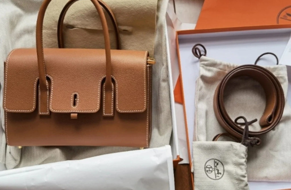 Hermes New Drag 22 bag Gold