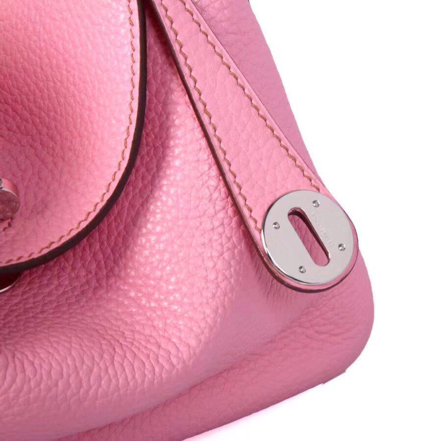 Hermes Lindy 26 Sakura Pink Togo Palladium HW