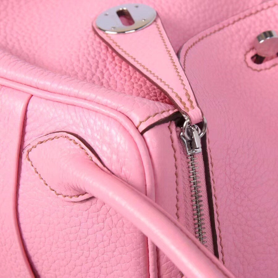 Hermes Lindy 26 Sakura Pink Togo Palladium HW