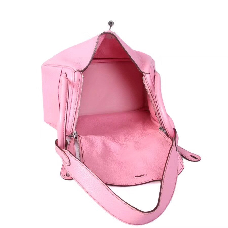 Hermes Lindy 26 Sakura Pink Togo Palladium HW