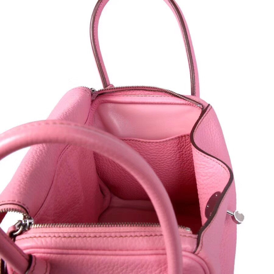 Hermes Lindy 26 Sakura Pink Togo Palladium HW