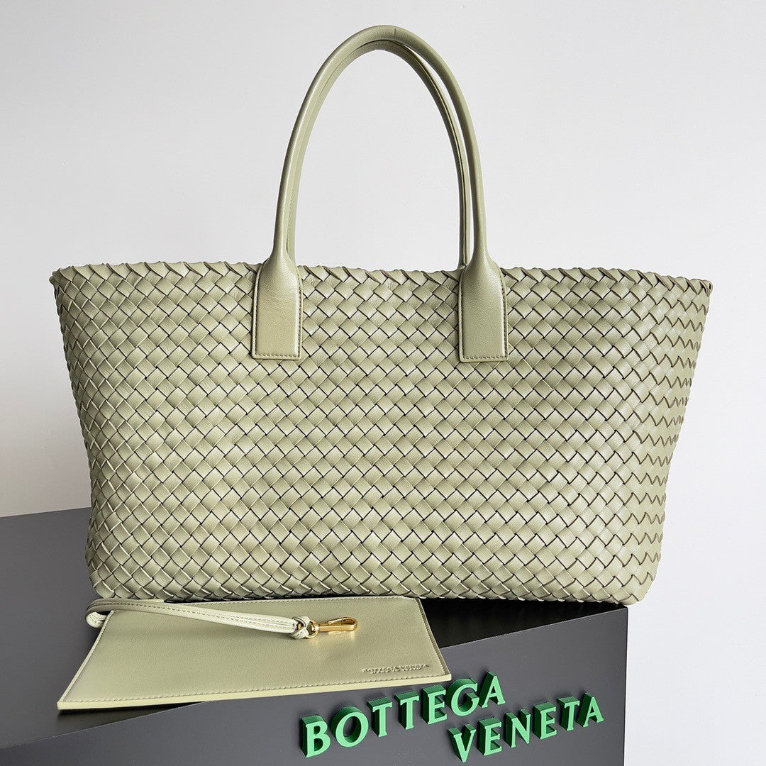 Bottega Veneta Large Cabat in New Sauge